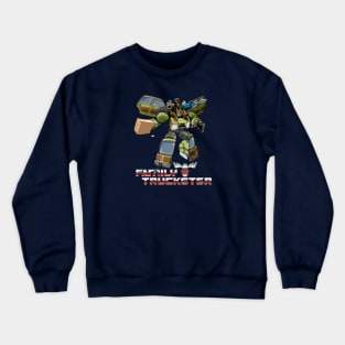 Asplenia Studios: Family Truckster Transformer Crewneck Sweatshirt